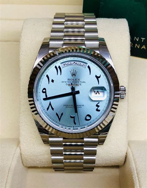 rolex arabo|Rolex arabic dial.